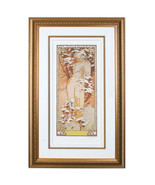 &quot;WINTER&quot; by ALPHONSE MUCHA, Print Signed and Numbered - $89,706.10 MXN
