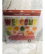 Design Gel Clings Autocollants De Gel Figuras De Gel Welcome Thanksgivin... - $22.87 CAD