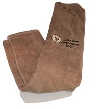 Hoosier Crane Embroidered Golf Promo Towel Year 2008 - $8.12