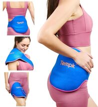 Tempk Reusable Gel Ice Pack Hot Cold Therapy Blue Size B 10x9 1pc - $406.72 MXN