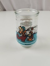 Disney Video A Goofy Movie Father &amp; Son Time #5 Welch&#39;s Jelly Glass Cup - £13.61 GBP