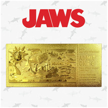 Jaws 24k Gold Plated Annual Regatta Entry Limited Edition Replica Ticket - £69.98 GBP