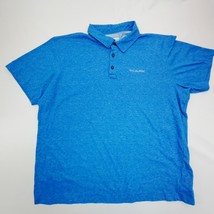 Columbia Omni-Wick Advanced Evaporation Mens Polo Shirt Size XL Heather ... - $9.90