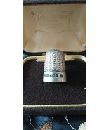 Antique Vintage Art Deco 1928 Solid Silver Royal Spa Designer Sewing Thi... - $1,485.95 MXN