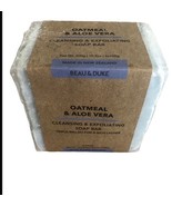 Beau&amp; Duke Oatmeal &amp; Aloe Vera 3 Pack Soap Cleansing Exfoliating New - $9.84 CAD