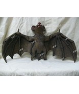 Big Creepy Flying Vampire Bat Hanging Haunted Halloween Prop Giant Over ... - £39.36 GBP