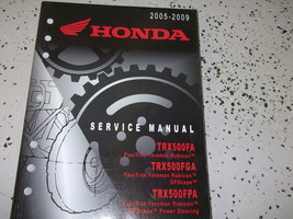 2005 2006 2007 2008 2009 Honda TRX500FA TRX500FGA Fpa Service Atelier Réparation - £102.25 GBP