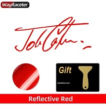 Reflective Interior Body Window Sticker JCW Signature Decal For  R50 R52 R53 R55 - £34.89 GBP