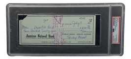 Stan Musial St.Louis Cardinaux Signé Banque Carreaux PSA / DNA 85025591 - £77.77 GBP