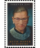 2023 66c Forever Ruth Bader Ginsburg Supreme Court Justice Scott 5821 Mint VF NH - $1.68