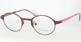 Vulkani By Ivko Vi290 323 Brown /ROSE /PINK Eyeglasses Glasses Frame 39-18-120mm - $39.60