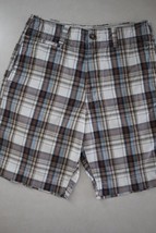 AMERICAN EAGLE OUTFITTERS Men&#39;s Flat Front Longer Length Shorts 30W - $14.84