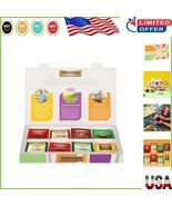 Gourmet 48 Count Tea Sampler Gift Box - Includes Chai, Green &amp; Herbal Teas - $812.19 MXN