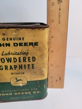 John Deere Lubricating Powdered Graphite Can B13243B Vintage image 7