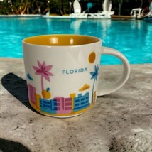 Starbucks Florida You Are Here Collection Coffee Mug Cup 2013 14 oz. Rep... - £17.38 GBP