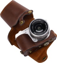 Premium Pu Full Body Leather Camera Case Bag For Sony Alpha Zv-E10, E10 Case. - £40.72 GBP