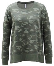 allbrand365 designer Womens Activewear Camo Print Sweatshirt,X-Large - £23.59 GBP