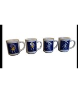 Morton Salt 150 Years Coffee Cups Tea Mugs Retro Full Set Made In Japan ... - €25,98 EUR