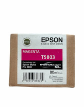 Epson Stylus Pro 3800 Ultrachrome Ink Cartridge Magenta 80ML - £22.39 GBP