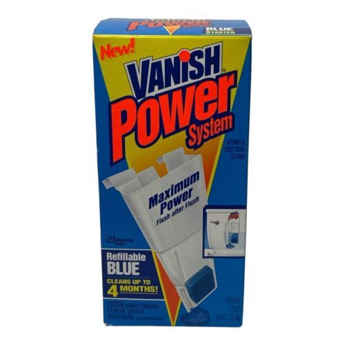 Vanish Power System Automatic Toilet Bowl Cleaner Dispenser &amp; Tablet 199... - $14.03