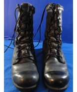 RO-SEARCH BLACK LEATHER JUMP BOOTS SIZE 8R - $78.40
