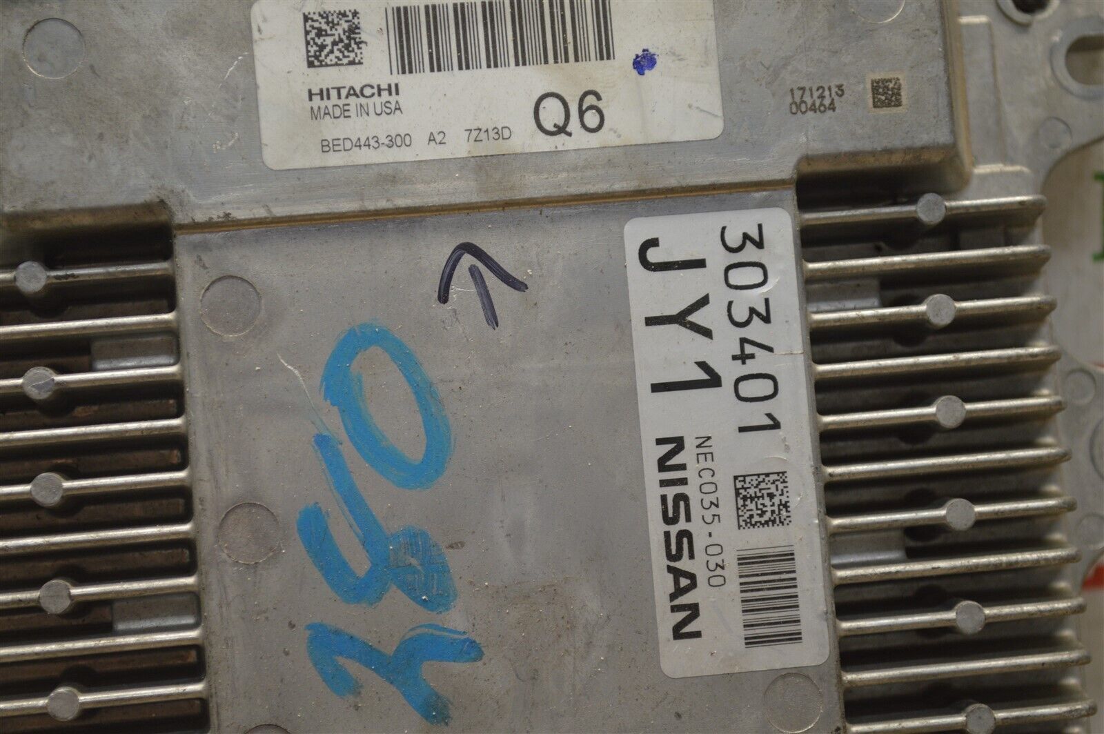 2018 Nissan Titan Engine Control Unit ECU BED443300A2 Module 86-8A8 Item image 2