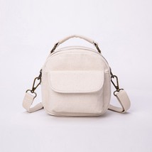 ins super fire cotton canvas small bag female new Korean version of chic shoulde - £45.41 GBP