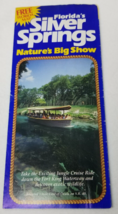 Florida&#39;s Silver Springs Brochure Nature&#39;s Big Show 1982 Maps Photos - £11.87 GBP