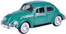 1966 Volkswagen (VW) Classic Beetle 1/24 Scale Diecast Model by Motormax... - $34.64
