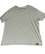 NIKE Lebron James T-Shirt Adult Sz XXL Gray Lime Green Polka Dot Basketb... - £11.16 GBP