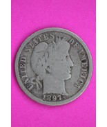 1897 O Barber Liberty Dime Silver Coin Semi Key Date Guaranteed Authenti... - $273.52 CAD