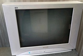Panasonic Tau CT-27SL14J 27&quot; CRT TV Flat Glass Gaming Television RCA S-V... - $692.99