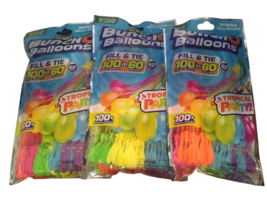ZURU  Bunch O Balloons Rapid-Filling Self-Sealing Water Balloons x3 300 ... - £7.88 GBP