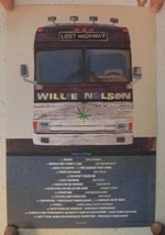 Willie Nelson Poster  Lost Highway - £14.13 GBP