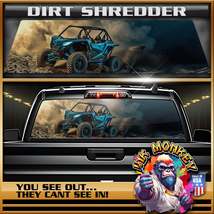 Dirt Shredder - Truck Back Window Graphics - Customizable - £46.16 GBP+