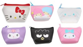 Set of 6 Sanrio Hello Kitty &amp; Friends by DAISO-Mini Pouches NEW W TAG - £38.53 GBP