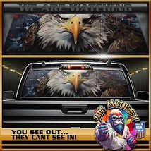 We Are Watching - Truck Back Window Graphics - Customizable - $55.12+