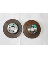 2000 TOYOTA CELICA GT FRONT DISC BRAKE ROTORS PAIR LEFT &amp; RIGHT 1413 - $58.91 CAD