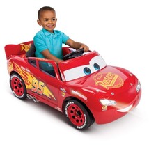 Cars Lightning McQueen Battery-Powered Vehicle w/ Sound Effects, Ages 3+ - £156.35 GBP