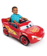 Cars Lightning McQueen Battery-Powered Vehicle w/ Sound Effects, Ages 3+ - £156.43 GBP