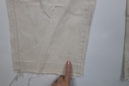 Vtg 90s Y2K Unionbay Womens 13 Distressed Babydoll Buckle Back Wide Leg Pants Item image 6