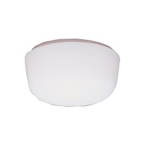 Kichler 8010WH 150W Ceiling Flush Mount Light – White Satin Etched Glass - $11.16