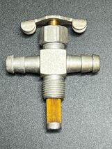 3-Way 1/4" Fuel Line Shut-Off Valve 1/8" Pipe Thread - $14.99