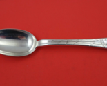 Lap Over Edge Acid Etched by Tiffany &amp; Co Sterling Serving Spoon  8 5/8&quot; - £396.30 GBP