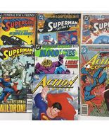 Superman Action Comics Mixed Comic Lot of 7 Reign of the Supermen Superg... - $18.99
