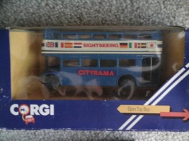 Vintage 1985 Corgi Diecast Cityrama Open Top Bus NIB 625 - £19.35 GBP