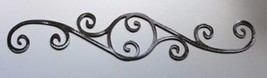 Decorative Scroll - Metal Wall Art - Silver 12&quot;  - $14.23