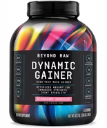GNC -BEYOND RAW- DYNAMIC GAINER (STRAWBERRY SHORTCAKE) net.wt.7lbs-Free Shipping - $64.99