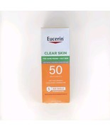 Eucerin Clear Skin 2.5 oz Lightweight Lotion SPF 50 Sunscreen Face Exp 1... - £9.83 GBP