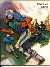 San Francisco 49ers NFL Football Program-Detroit Lions-10/29/1967-pix-G/VG - £39.45 GBP